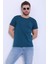 Unisex Bisiklet Yaka Nakışlı T-Shirt 1