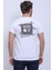 Unisex Bisiklet Yaka Baskılı T-Shirt 3