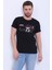 Unisex Bisiklet Yaka Baskılı T-Shirt 1