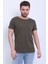 Unisex Bisiklet Yaka Nakışlı T-Shirt 1