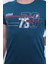 Unisex Bisiklet Yaka Baskılı T-Shirt 2