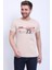 Unisex Bisiklet Yaka Baskılı T-Shirt 1