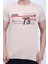 Unisex Bisiklet Yaka Baskılı T-Shirt 2