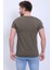 Unisex Bisiklet Yaka Baskılı T-Shirt 3