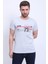 Unisex Bisiklet Yaka Baskılı T-Shirt 1