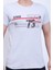 Unisex Bisiklet Yaka Baskılı T-Shirt 2
