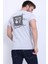 Unisex Bisiklet Yaka Baskılı T-Shirt 3