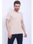 Unisex Bisiklet Yaka Nakışlı T-Shirt 1