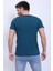 Unisex V Yaka Baskılı T-Shirt 3