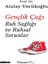 Gençlik Çağı Ruh Sağlığı ve Ruhsal Sorunlar 1