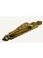 Antika Tarz Dekoratif Pirinç Kubbeli Çekme Kapı Kolu - 396X68 Mm, Antik 1