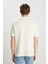 Regular Fit Normal Kesim Ekru Polo Yaka Tişört 5