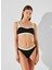 Siyah - Beyaz Kadın Bikini Üst A2W46018 1