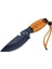 Gear Assault 0238TRN Kamp Bıçağı 22,5 cm - Turuncu, Metal; Ipli Sap 1