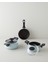 Pretty Premium 5 Parça Mini Tencere Seti 14-16-16 cm Yeşil 1