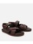 02SAH302760A480 ERKEK Deri Kahverengi Kemerli Sandalet 2
