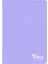 Colors A5 40 Yaprak Kareli Defter, Mor 1