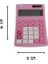 Hesap Makinesi Pembe H-MC010 2