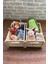 2 Adet Çocuk Odası Toparlayıcı- Oyuncak Toparlayıcı Ahşap Sepet-Organizer 1