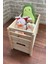 2 Adet Çocuk Odası Toparlayıcı- Oyuncak Toparlayıcı Ahşap Sepet-Organizer 3