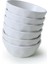 Mat Beyaz Kristal Çerezlik / Sosluk 12 cm 6 Adet 022 6