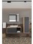 Lale 100 cm %100 Mdf Lavabolu Banyo Dolabı + Aynalı Dolap + Boy Dolabı 1