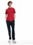 Kısa Kollu Pamuklu Pike Kumaş Polo Yaka Slim Fit Tişört 2