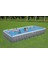 ® 56623 Power Steel™ Prefabrik Dikdörtgen Yer Üstü Havuz Seti 9,56 M x 4,88 M x 1,32 M 1