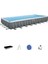 ® 56623 Power Steel™ Prefabrik Dikdörtgen Yer Üstü Havuz Seti 9,56 M x 4,88 M x 1,32 M 4