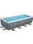 Power Steel™ 56671 Prefabrik Dikdörtgen Yer Üstü Havuz Seti 4,88 M x 2,44 M x 1,22 M 3