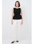 Örme Peplum Bluz Siyah 11545088000 3