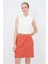 Pileli Crop Bluz Kemik 11542227005 1