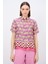 Desenli Kısa Kollu Gömlek 4
