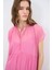 Şifon Elbise Pembe 124L9493000 3