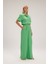 Geniş Paça Pantolon Yesil 15343859000 4