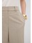 Geniş Paça Pantolon Vizon 15344748000 4