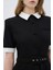 Polo Yaka Mini Elbise Siyah 12444821000 2