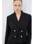 Kruvaze Gabardin Ceket Siyah 11945135000 2