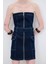 Fermuar Detaylı Mini Elbise 4