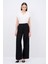 Geniş Paça Pantolon Siyah 153L9368002 3