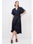 Vıskon Volanlı Elbise 4
