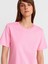 31763 Bisiklet Yaka T-Shirt-Pembe 3
