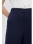 Keten Beli Lastikli Pantolon Lacivert 153L9368000 3