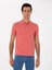 Erkek Pembe Slim Fit Basic Tişört 50310014-VR186 1