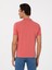 Erkek Pembe Slim Fit Basic Tişört 50310014-VR186 5