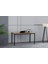 Çalışma Masası 140X80X75 cm Siyah Atlantik Çam 2