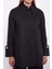 Siyah Broş Düğme Detaylı Gömlek 3
