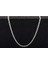 Viewmoon 925 Ayar Gümüş Unisex Ince Gurmet Zincir Kolye 2 mm 1