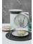Black Little Flower Pasta Tabağı 20 cm 6 Adet 20974 3