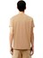 Basıc Bej Slim Fit Bisiklet Yaka 2